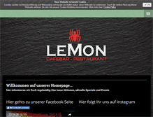 Tablet Screenshot of lemon-landau.com